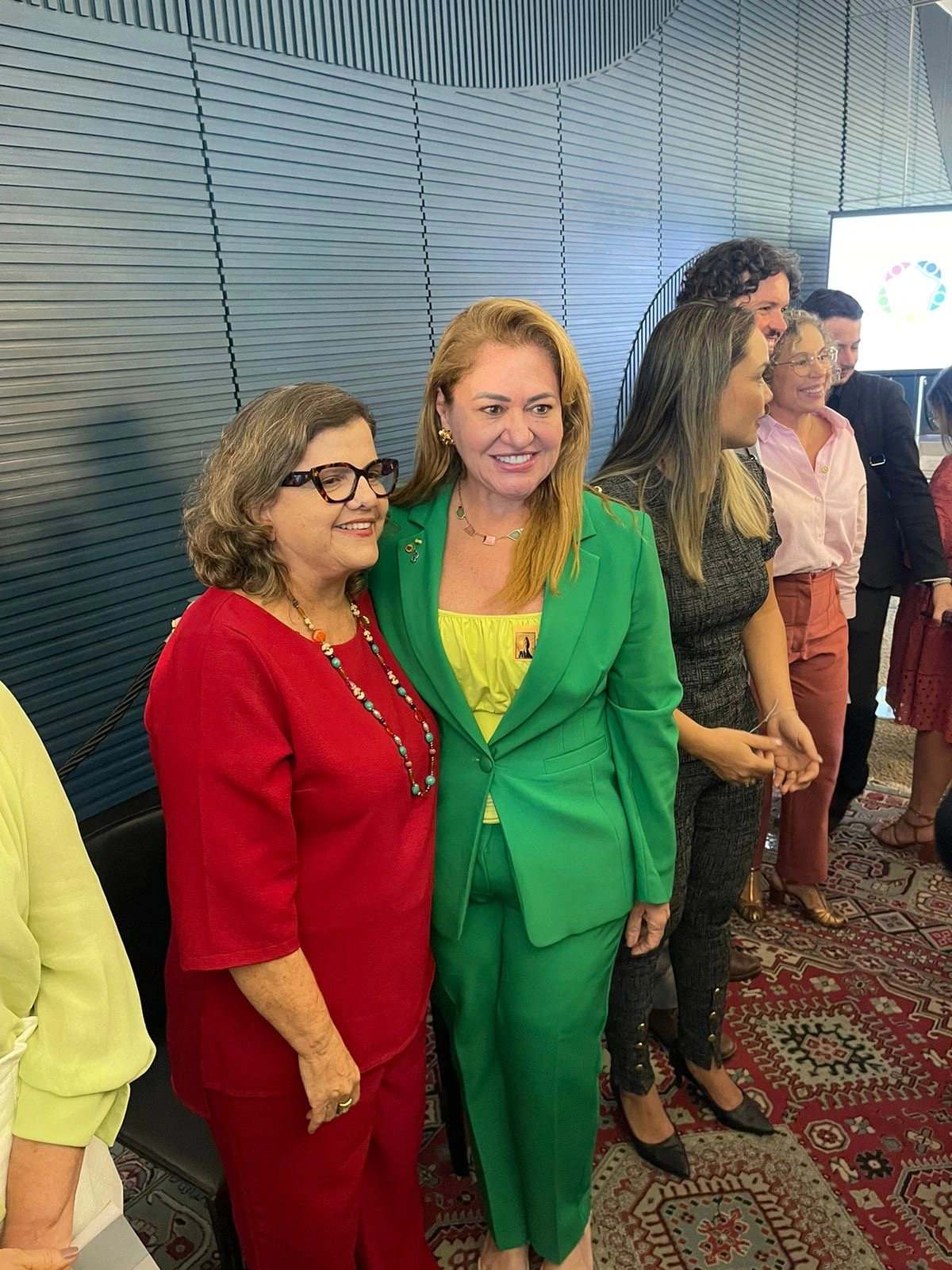 Deputada Simone e senadora Teresa Leitão