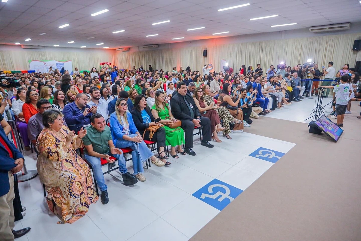 Plateia no Seminário Estadual da Primeira Infância