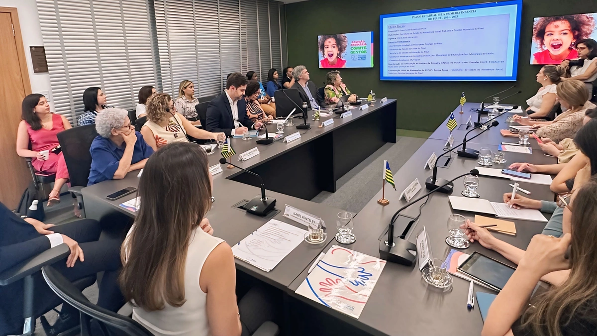 Reunião do Comitê Gestor do Pacto pelas crianças do Piauí