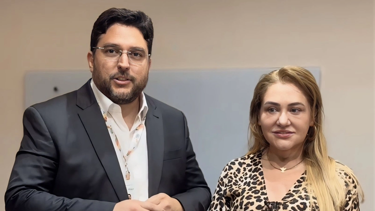 Secretário Samuel Pontes e secretária Simone Pereira