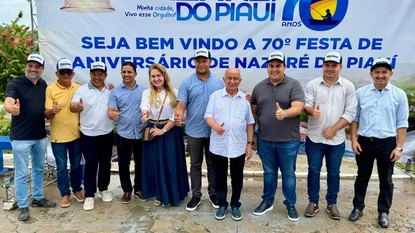70 anos de Nazaré do Piauí (Foto: Ascom)