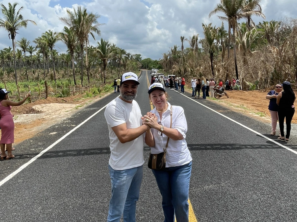 Em Curralinhos com a liderança Barbudim