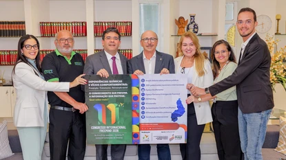 Reunião com o governador marcou o lançamento (Foto: Gabriel Paulino)