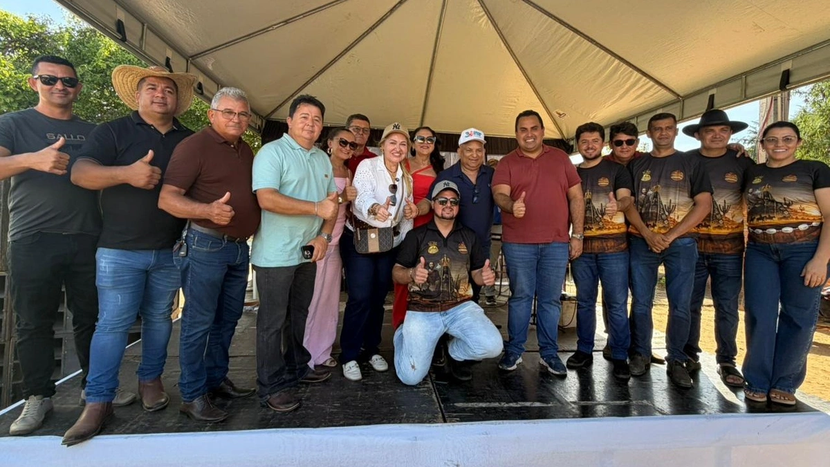 Deputada Simone Pereira e Deputado Georgiano Neto participam da III Festa dos Vaqueiros em São Luís do Piauí
