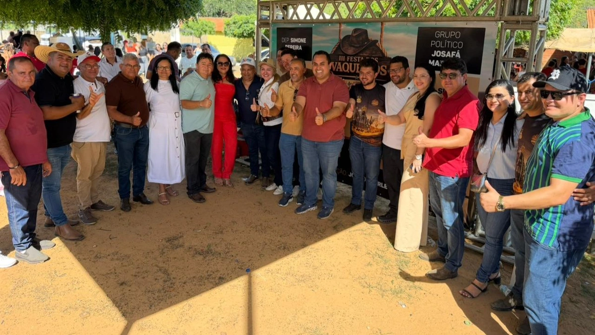 Deputada Simone Pereira e Deputado Georgiano Neto participam da III Festa dos Vaqueiros em São Luís do Piauí